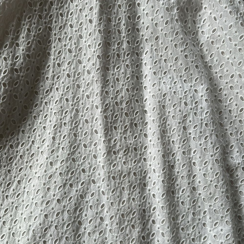 Boden white eyelet sleeveless dress 12R - Picture 9 of 11